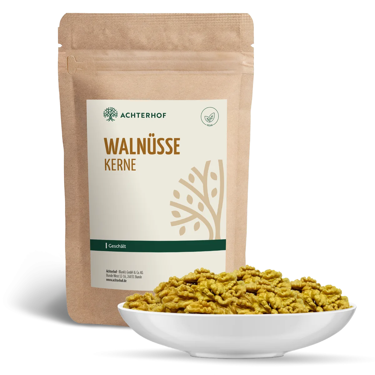 Walnusskerne geschält (500g) – Bild 2