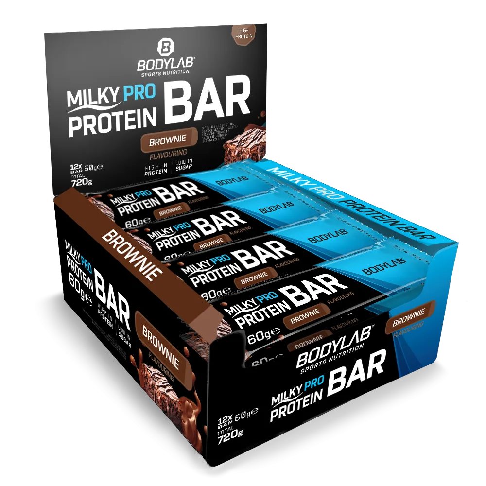 Milky Pro Protein Bar (12x60g) Kokosnuss – Bild 6