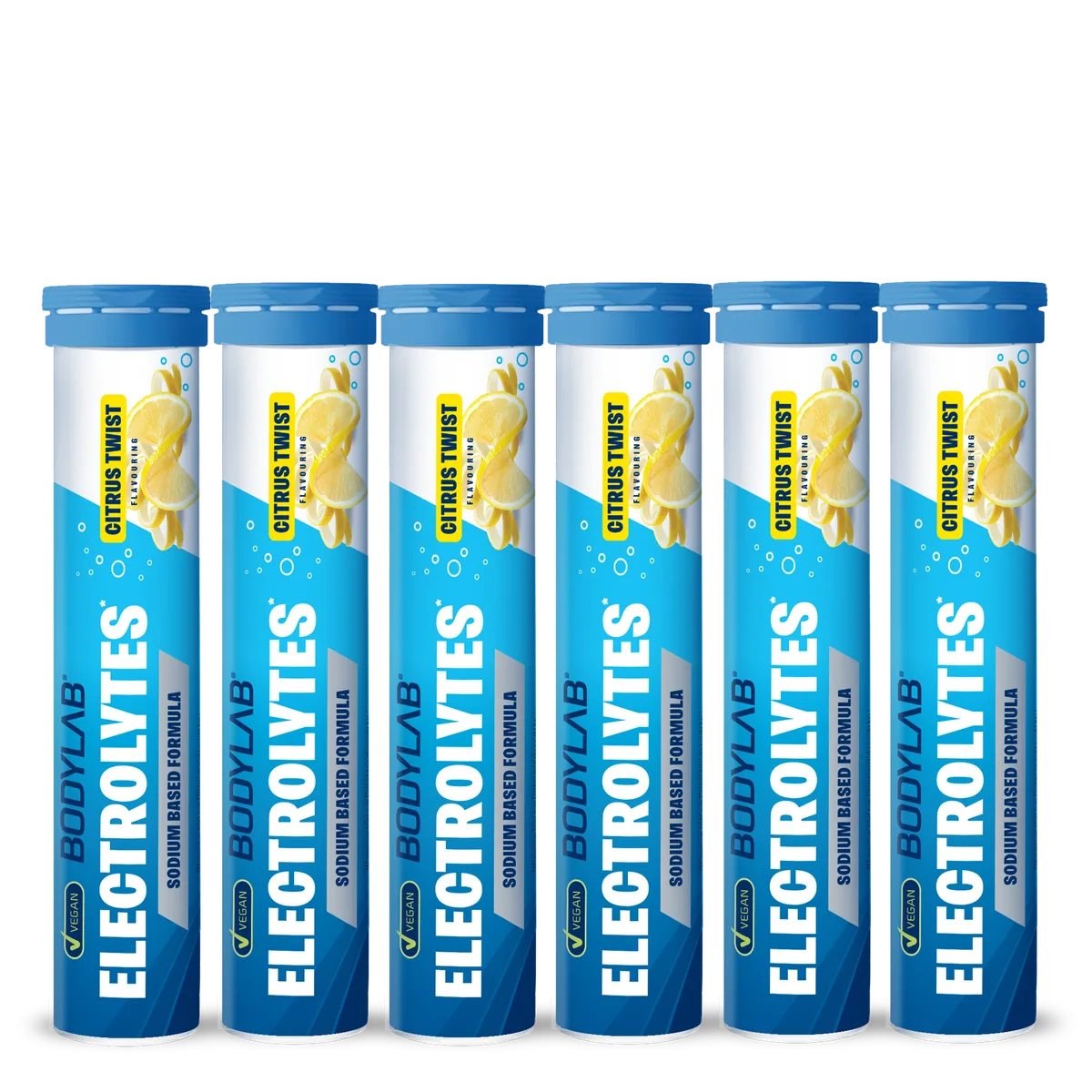 Electrolytes - 6x 20 Brausetabletten - Lemon Flavouring
