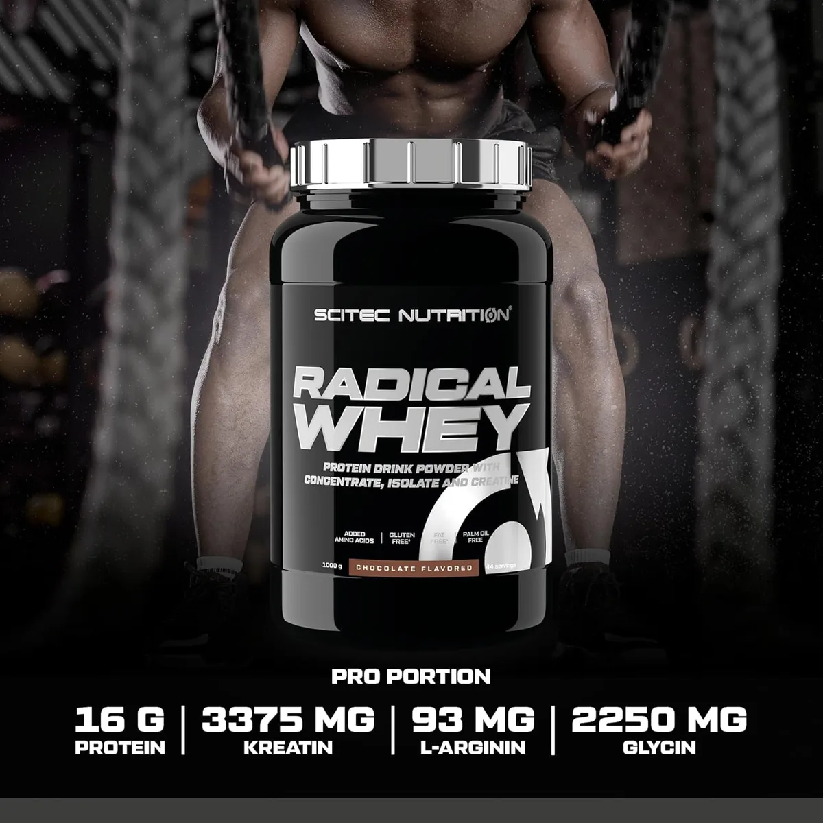 Radical Whey (1000g) Schokolade – Bild 8