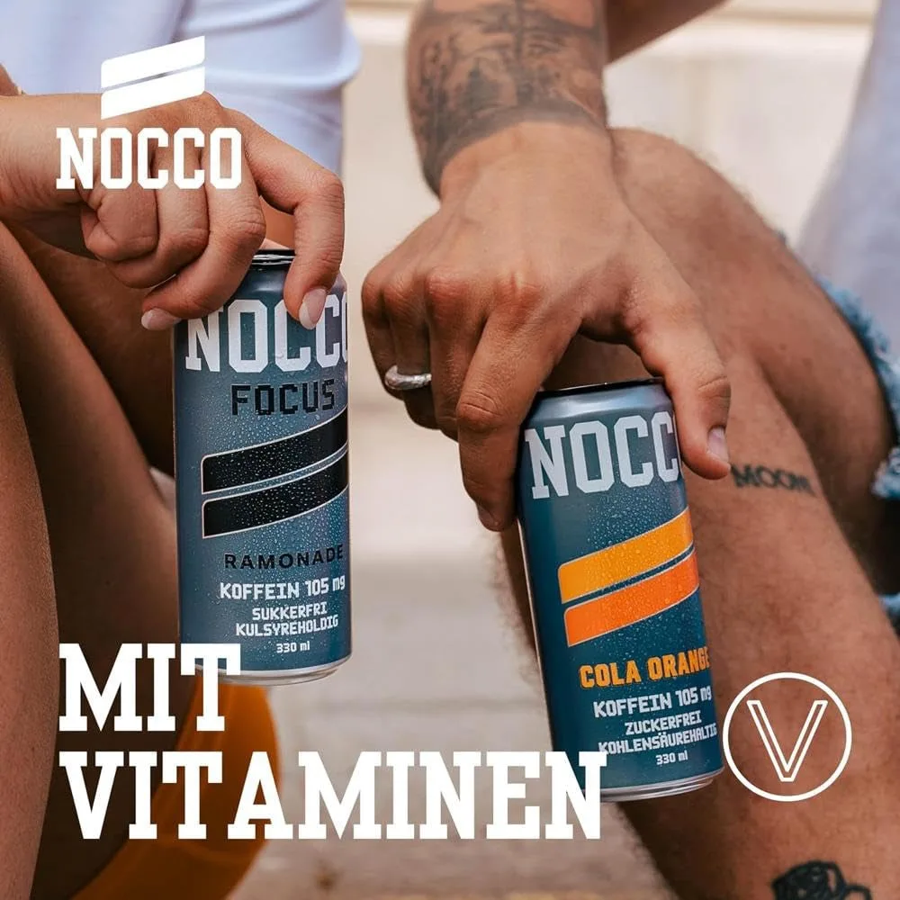 Nocco Black (330ml) Cola Orange – Bild 3