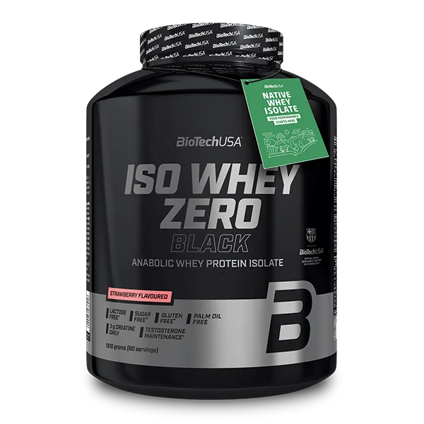 Iso Whey Zero Black (1816g) Vanille – Bild 3