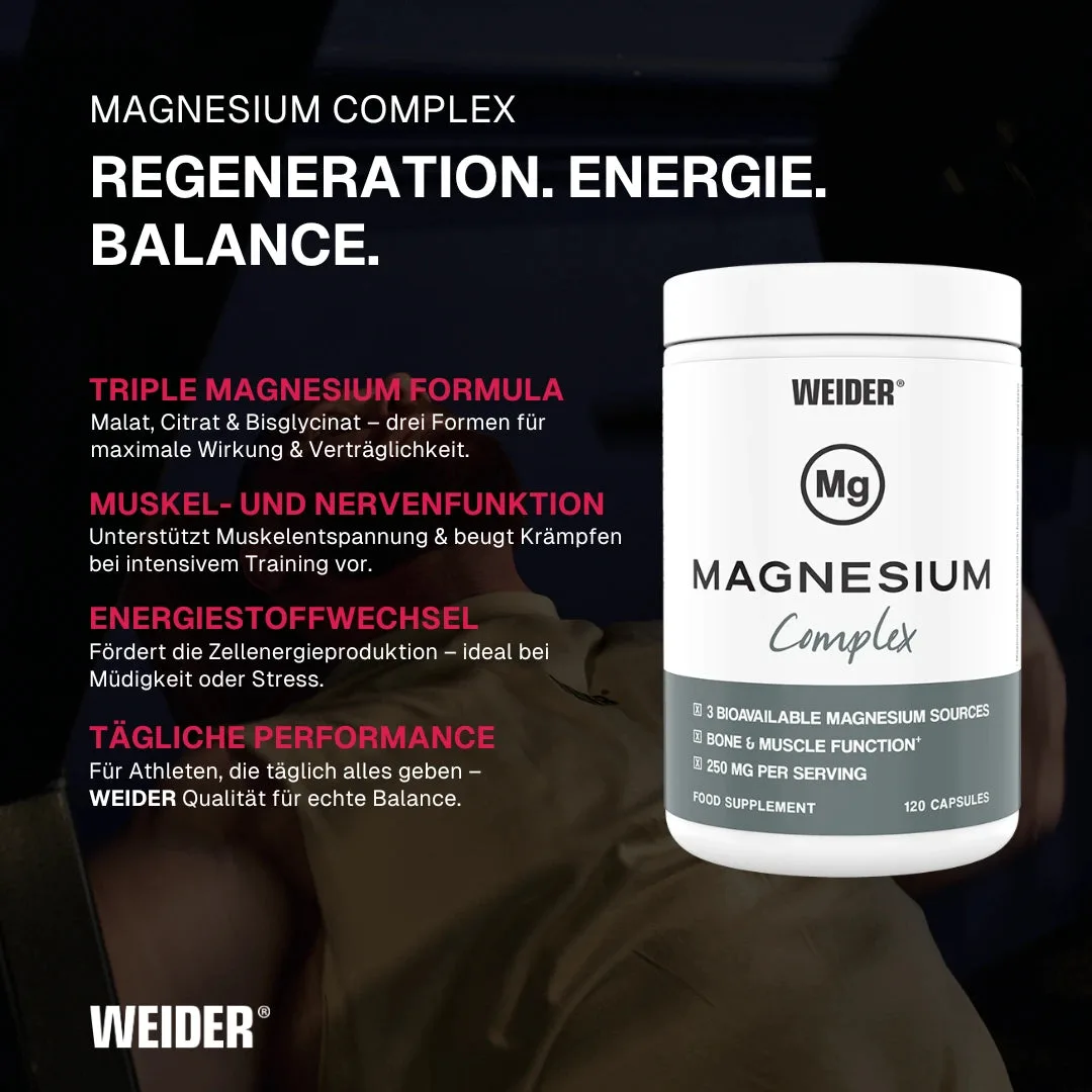 Magnesium Complex 120 Kapseln – Bild 3