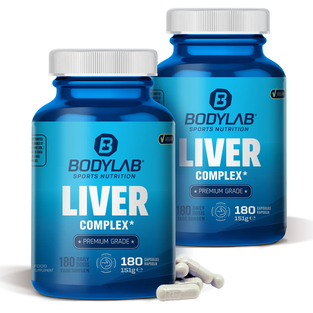 2 x Liver Complex (180 Kapseln)