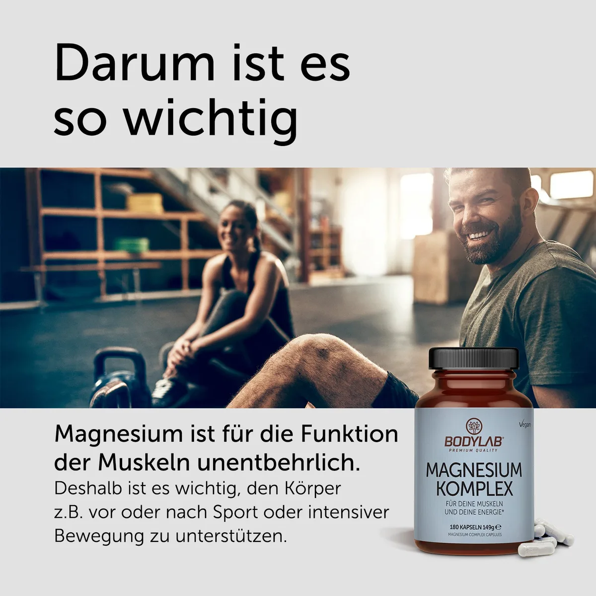 Magnesium Komplex (180 Kapseln) – Bild 4