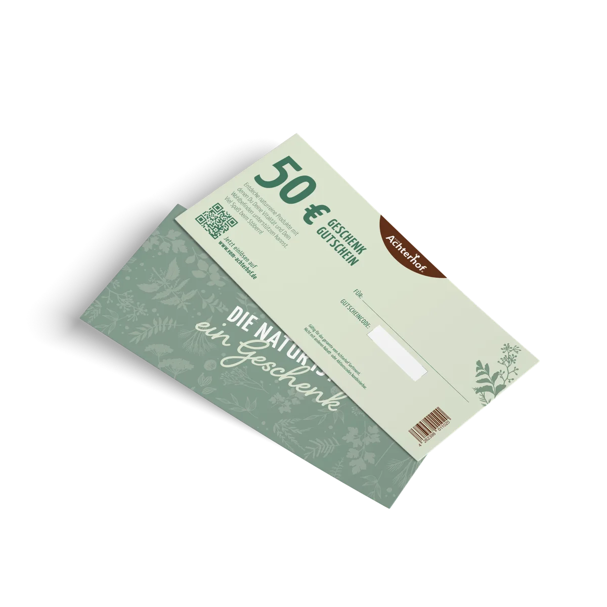 Geschenkgutschein 50 Euro