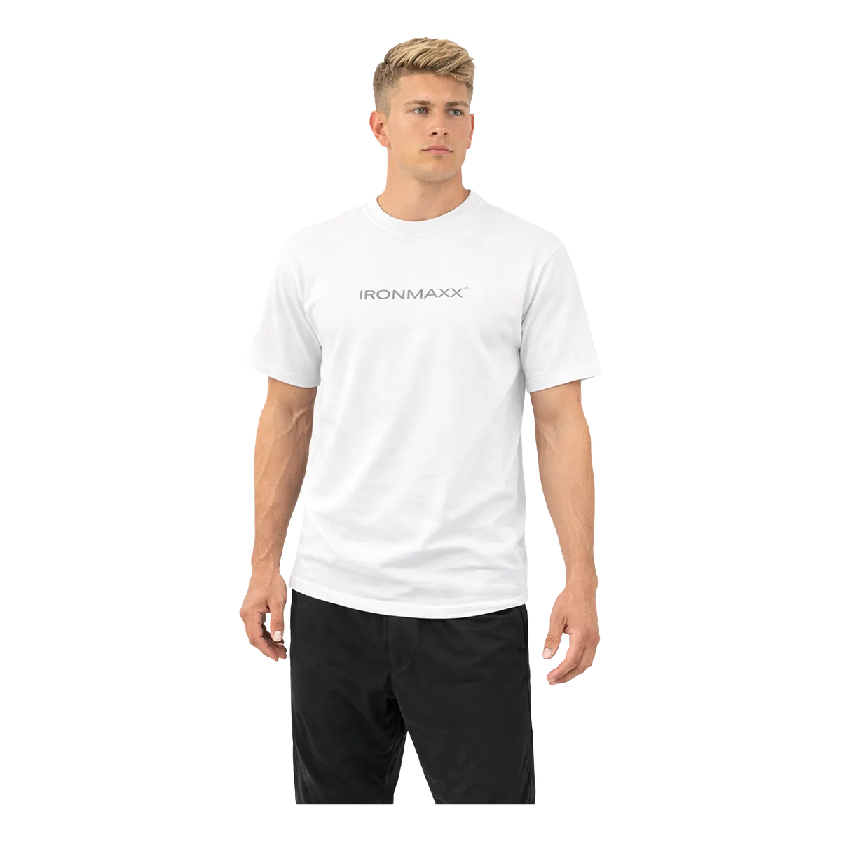 T-Shirt Herren Weiß - Herren L