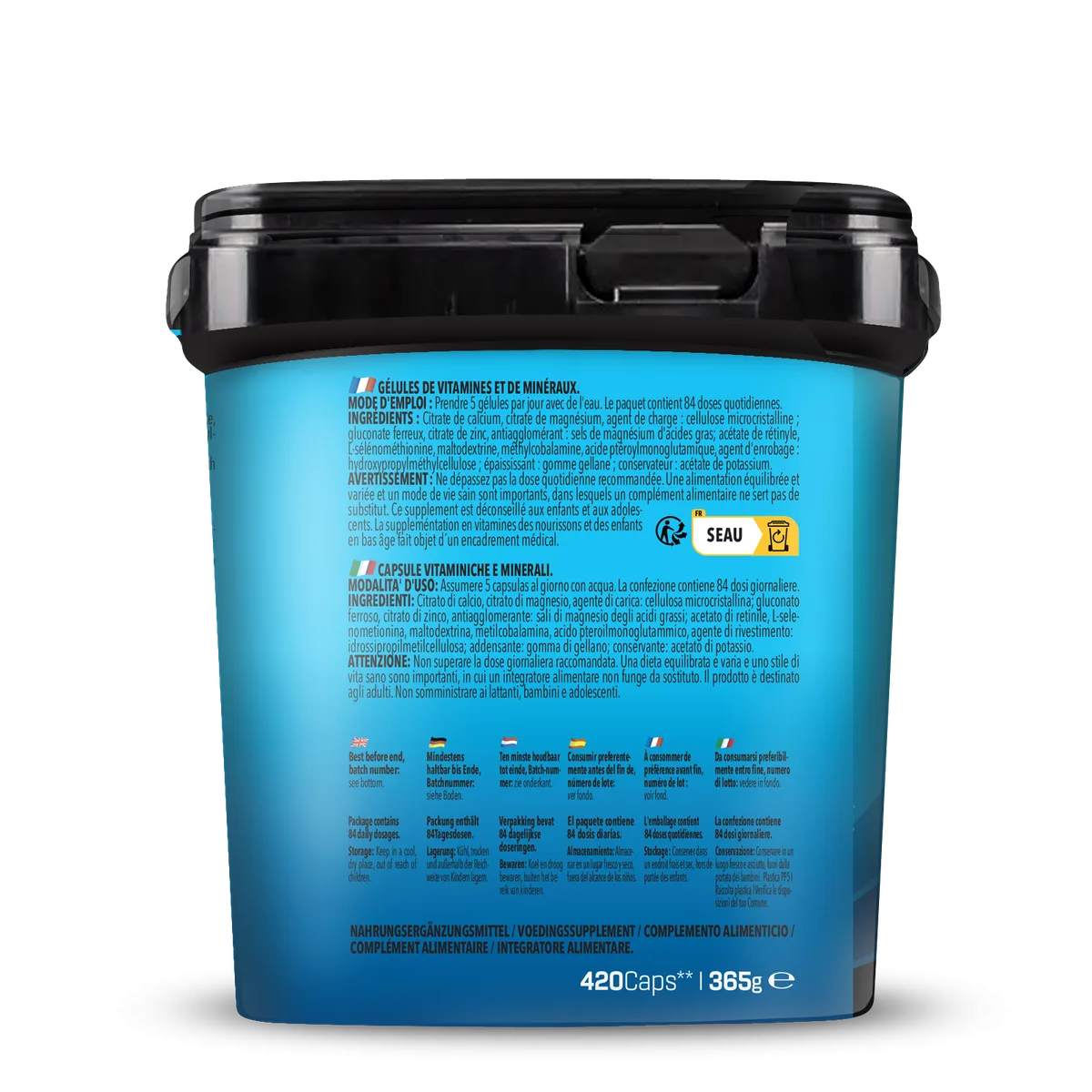 BIG PACK Mineral Complex (420 Kapseln) – Bild 4