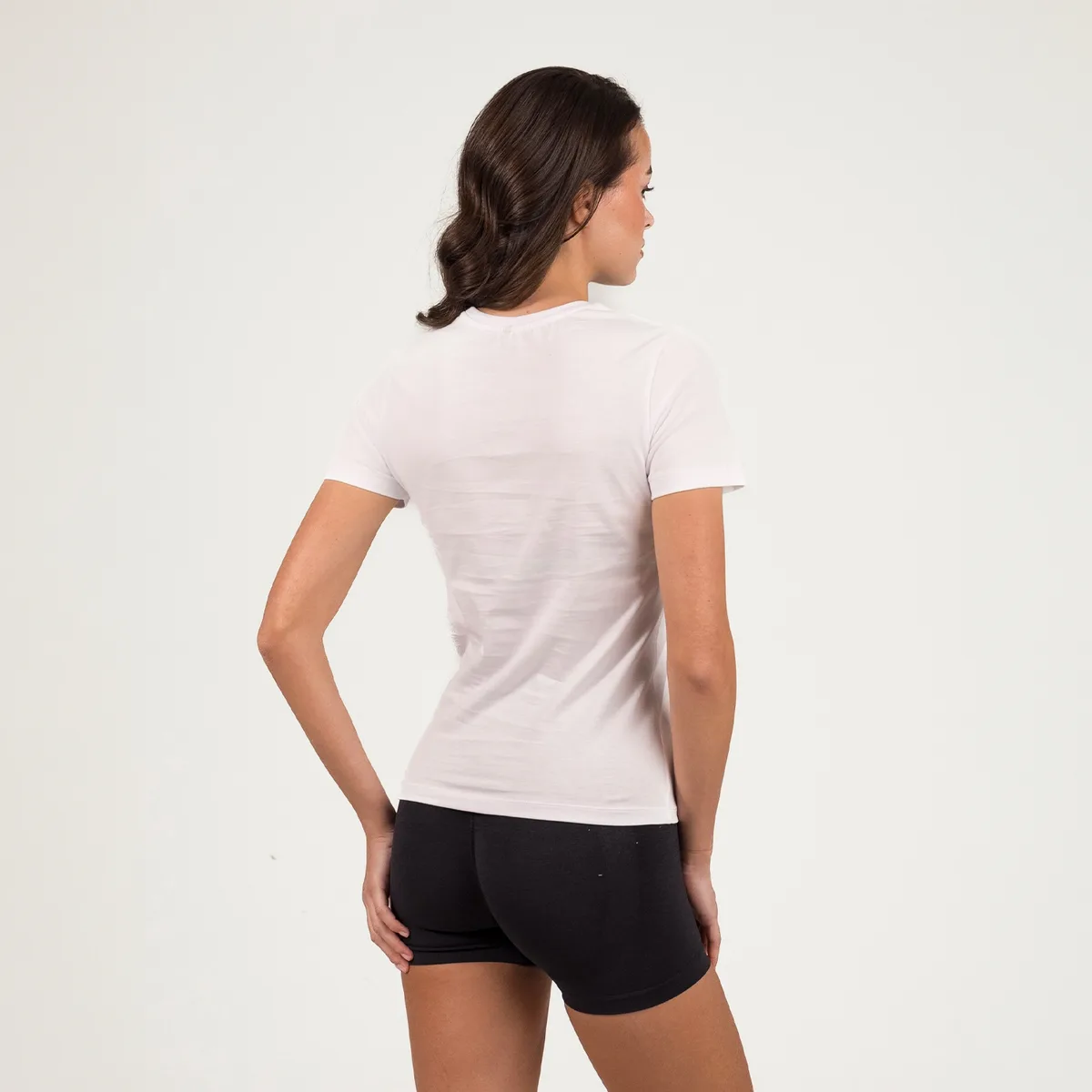 T-Shirt Damen Weiß - Damen S – Bild 4