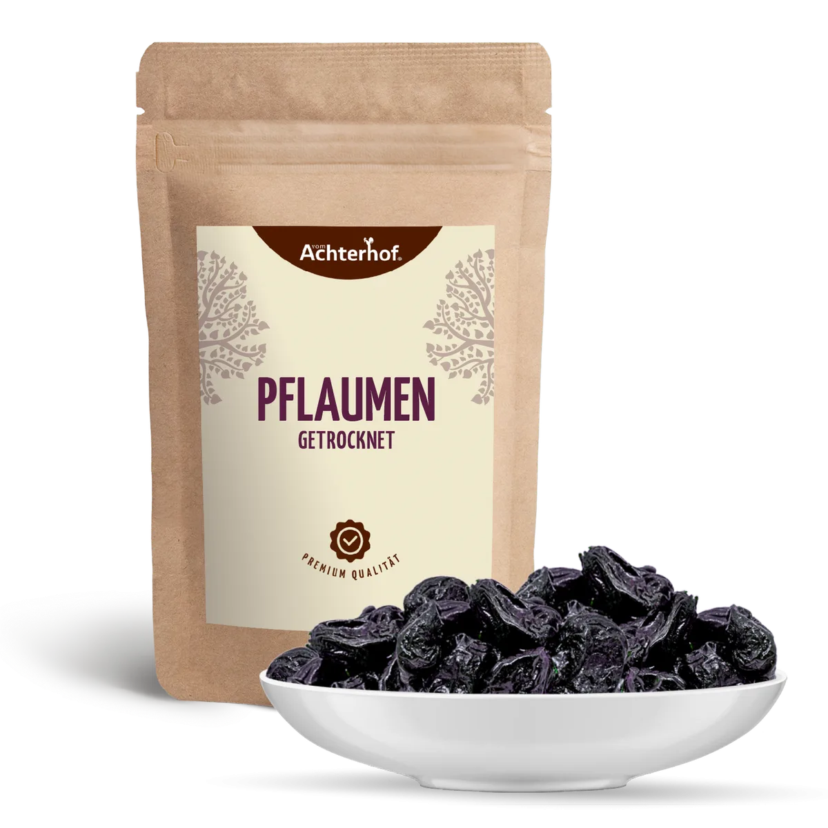 Pflaumen entsteint & getrocknet (500g) – Bild 2