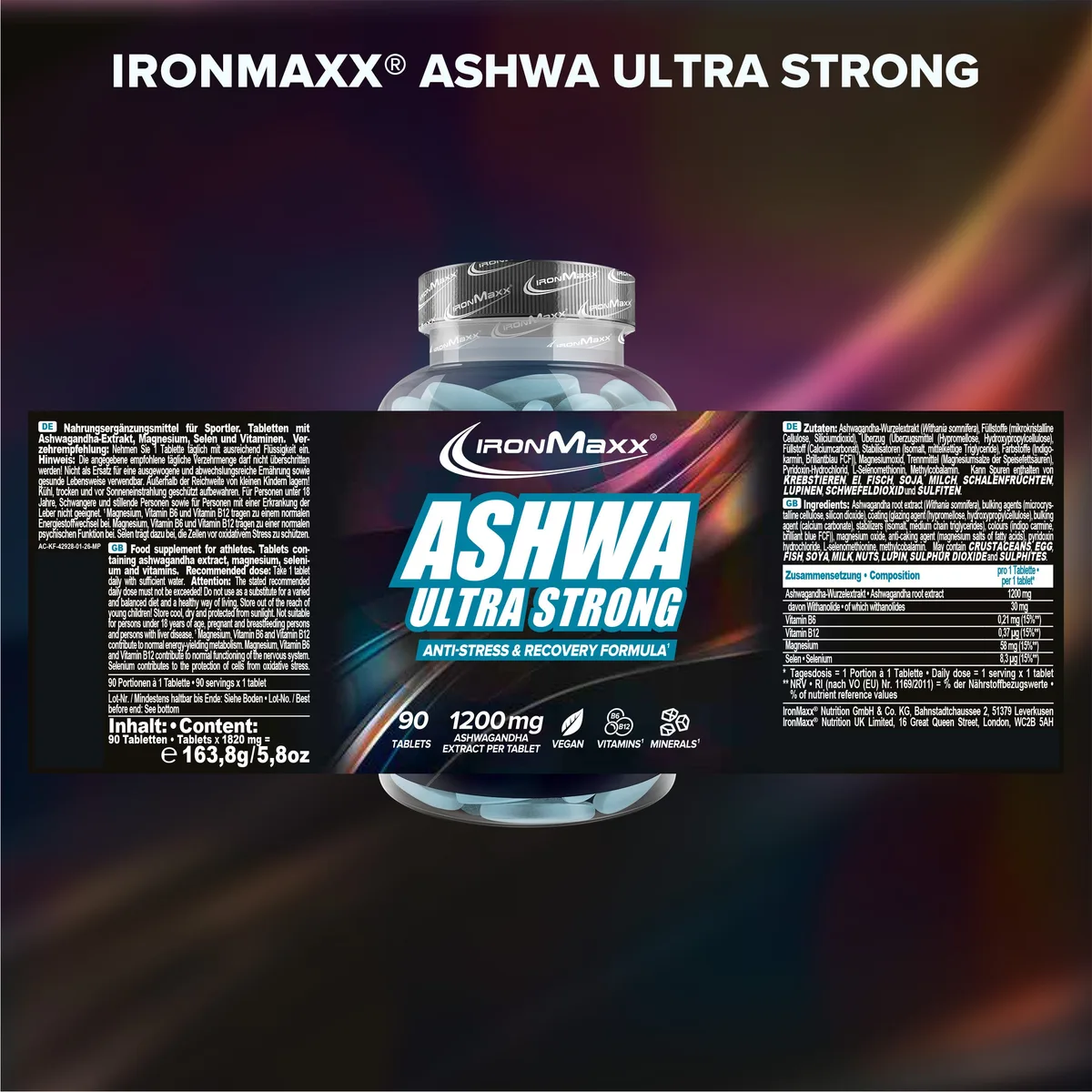 Ashwagandha Ultra Strong - 90 Tabletten – Bild 4