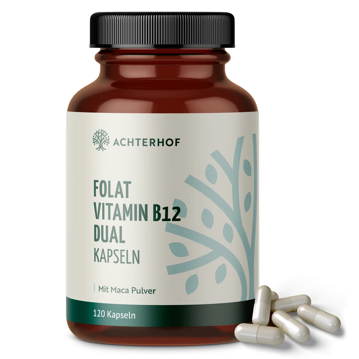 Folat Vitamin B12 Dual Kapseln (120 Kapseln)