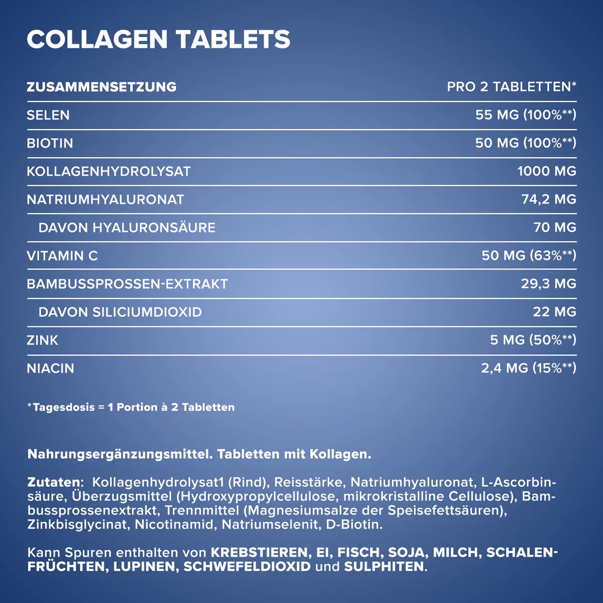 Collagen Plus - 90 Tabletten – Bild 4
