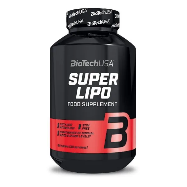 BioTech USA Super Lipo, 120 Tab.