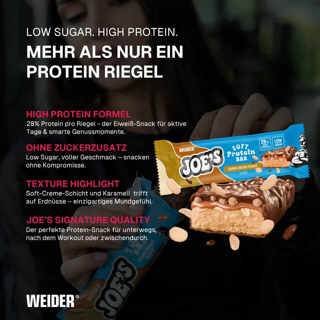 Joe's Soft Protein Bar Cookie-Dough Peanut – Bild 3