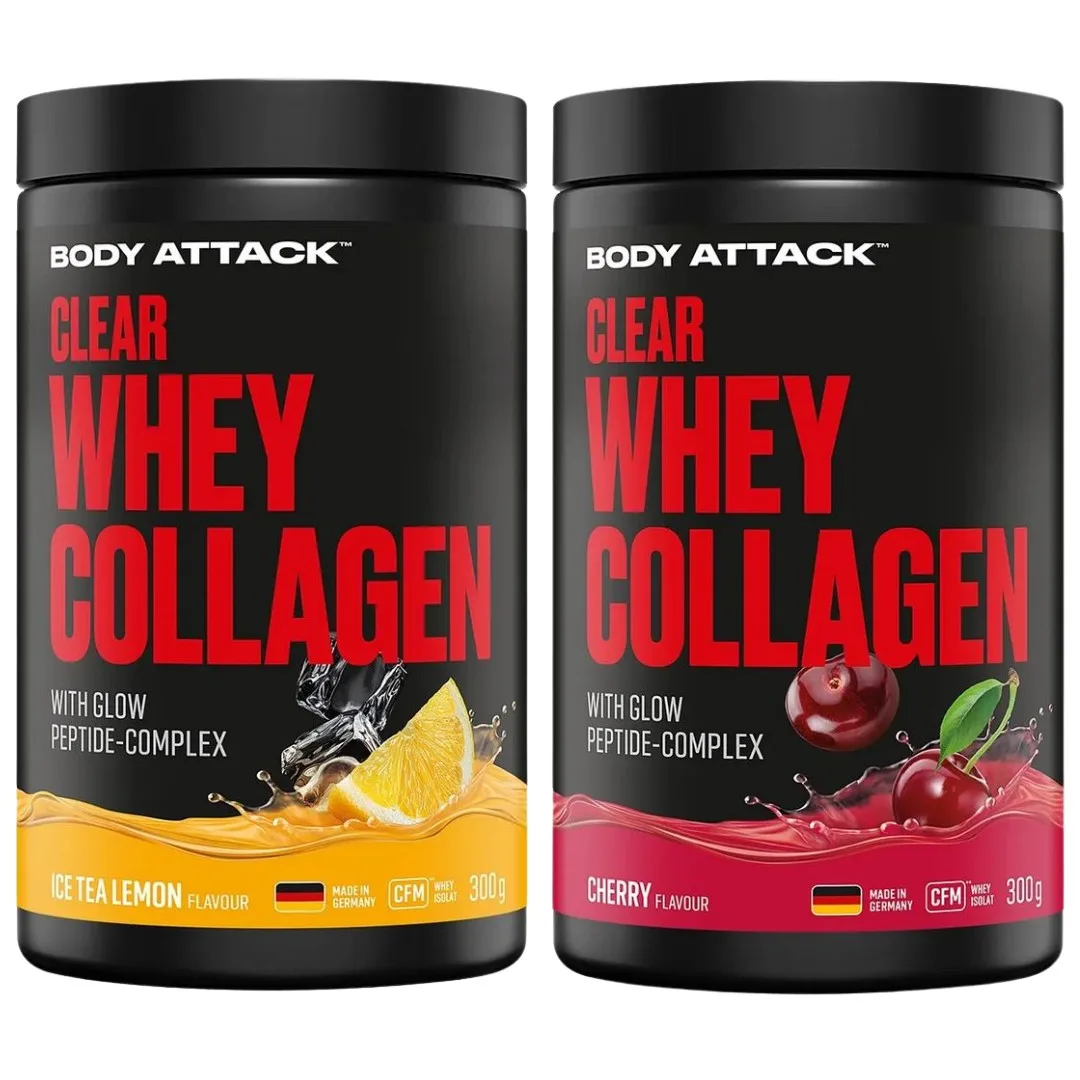 Body Attack Clear Whey Collagen - 300g