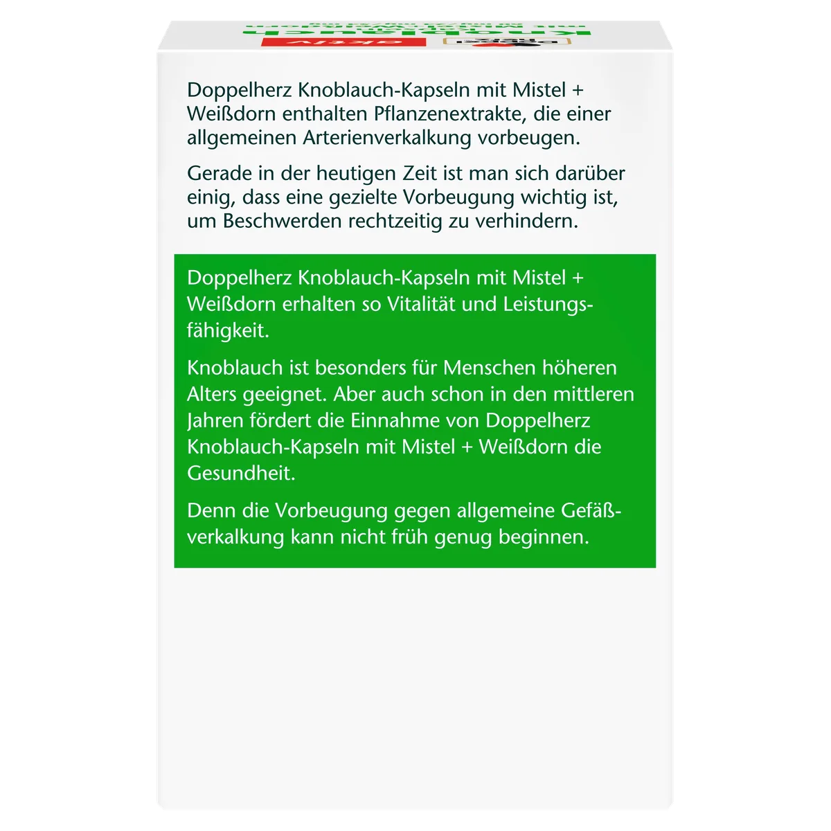 Knoblauch Kapseln mit Misteln + Weißdorn + Vitamin B1 (480 Kapseln) – Bild 4