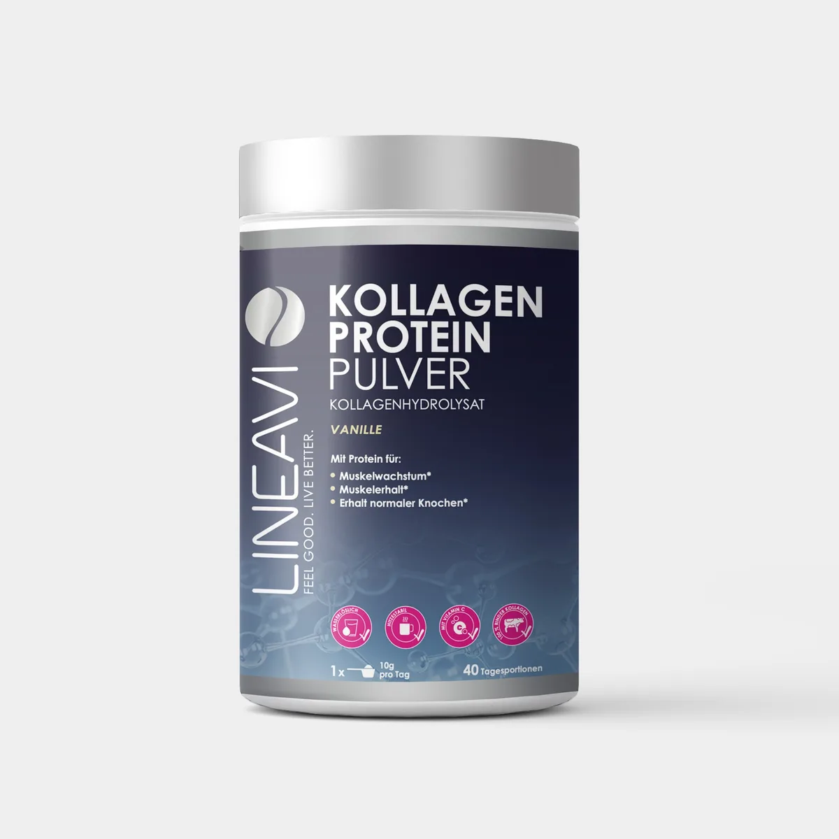 Kollagen Proteinpulver (400g) Schokolade – Bild 4