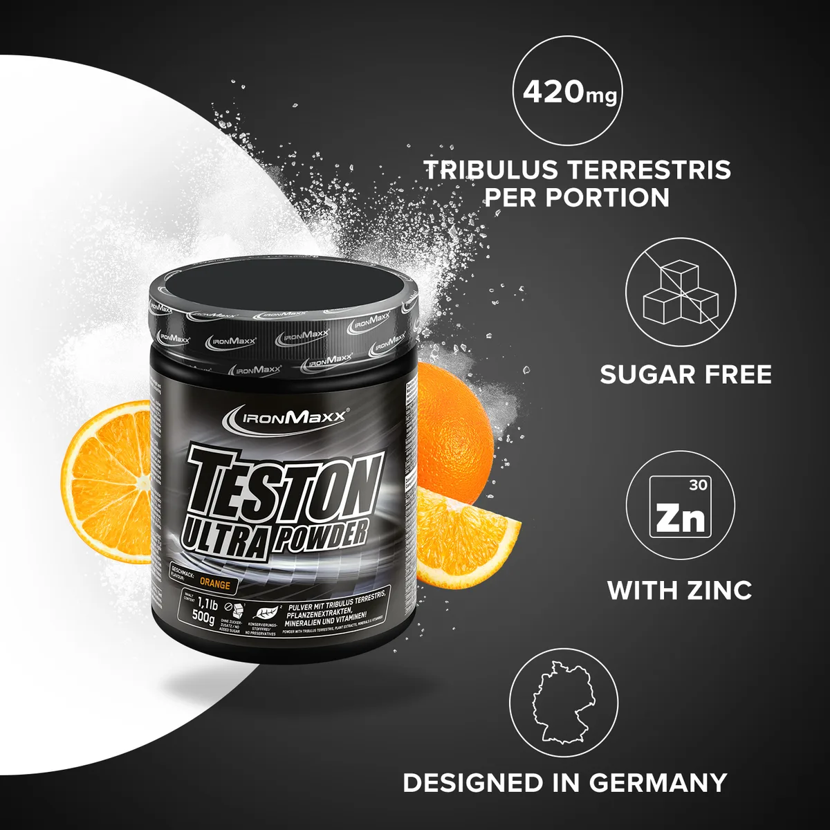 Teston Ultra Powder (500g) - Orange – Bild 7