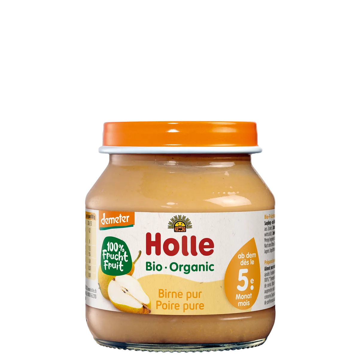 Birne pur - 125g - Demeter ab dem 5. Monat