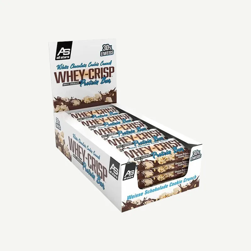 All Stars Whey-Crisp Bar White Chocolate Cookie Crunch / 3 x 50 g – Bild 6
