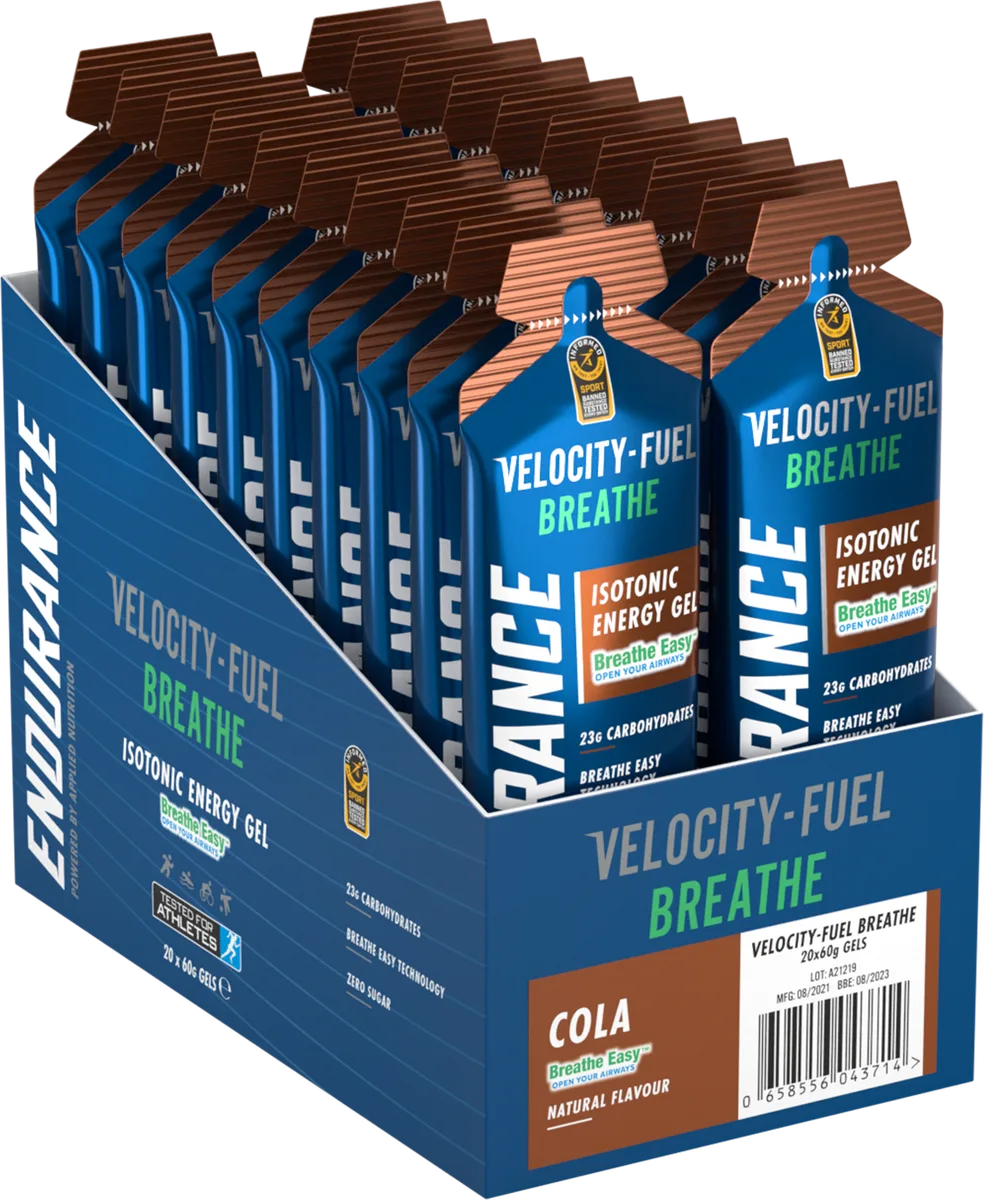 Velocity Fuel Breathe Energy Gel Black Currant / 1200.0 – Bild 2