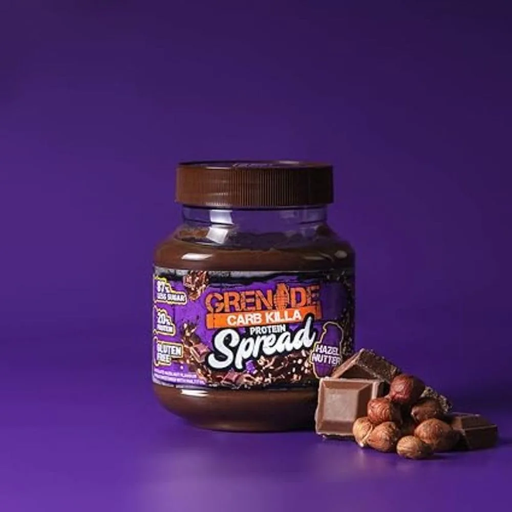 Grenade Carb Killa Protein Spread - Hazel Nutter, 1 x 360 g Jar – Bild 3