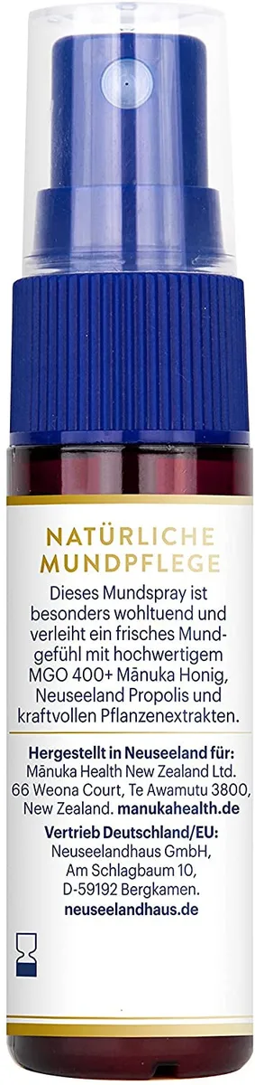Manuka Propolis Mundspray MGO 400+ (20ml) – Bild 3