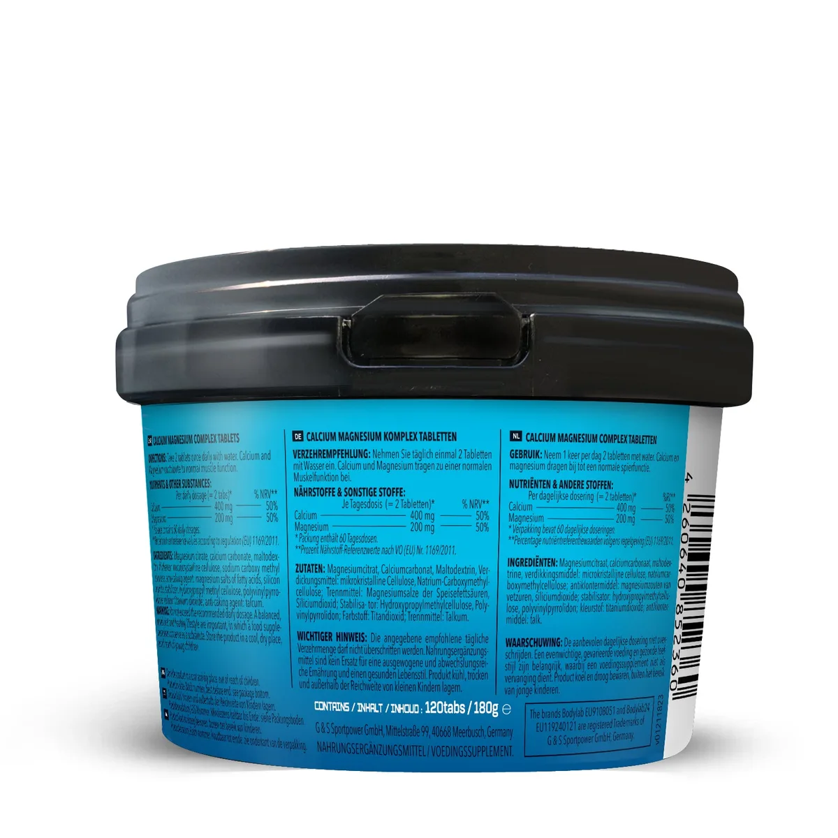 Calcium Magnesium Complex (120 Tabletten) – Bild 2