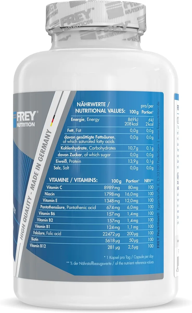 Vitamin Complex (120 Kapseln) – Bild 3