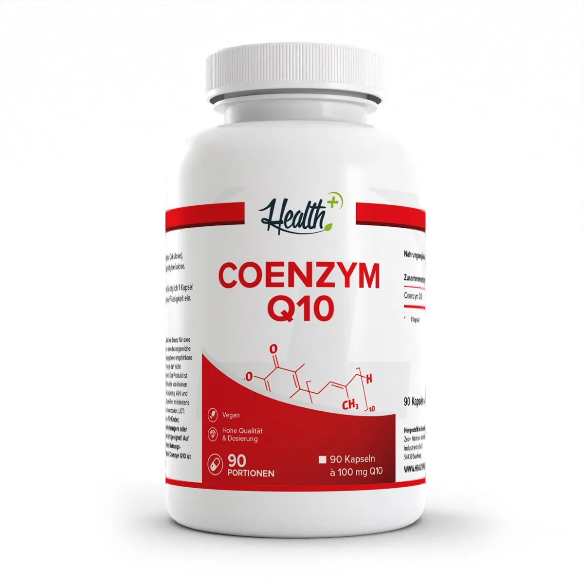 HEALTH+ COENZYM Q10, 90 Kapseln