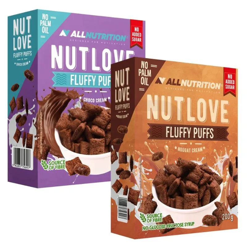 All Nutrition Nutlove Fluffy Puffs Choco Cream