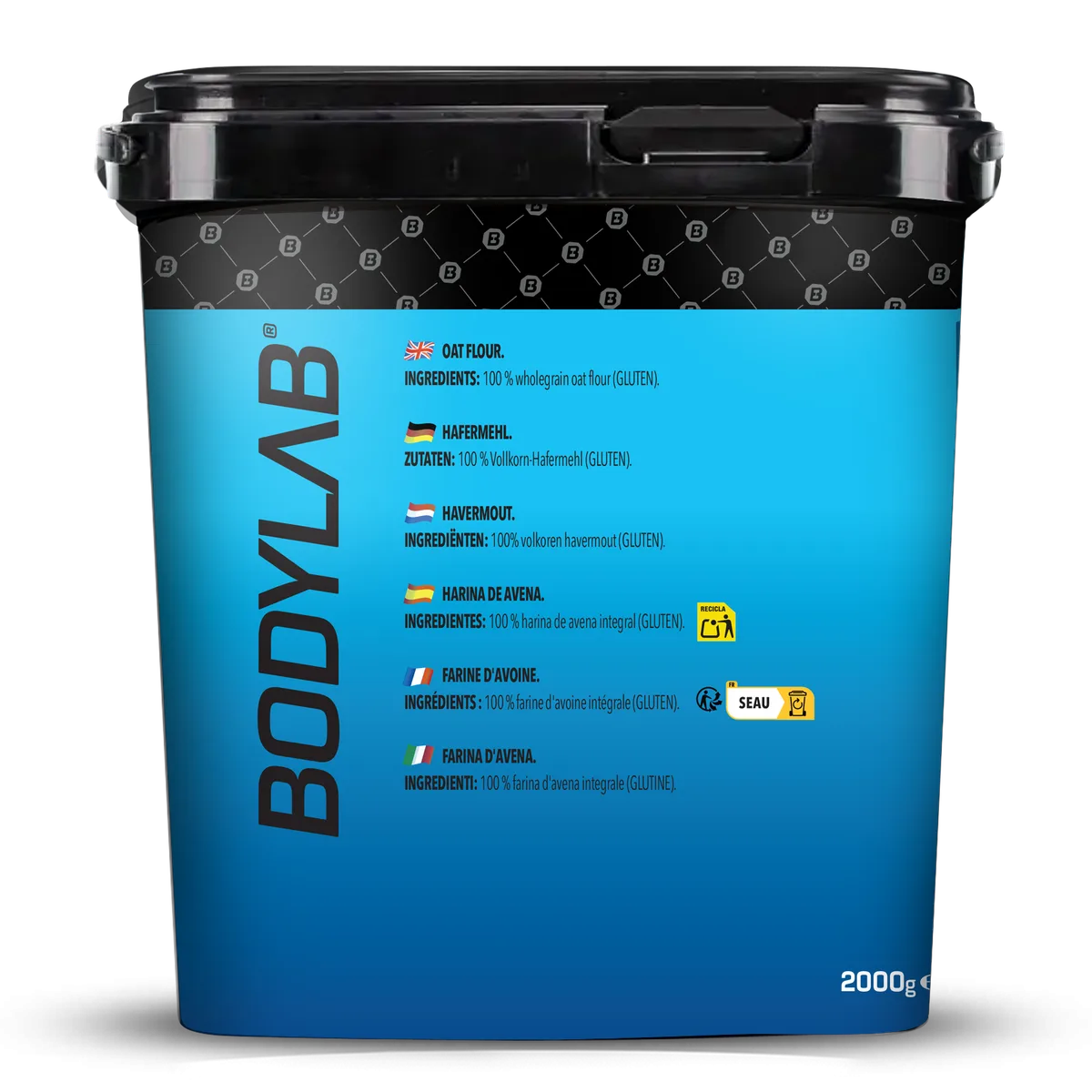 Instant Oats coarse (2000g) – Bild 2