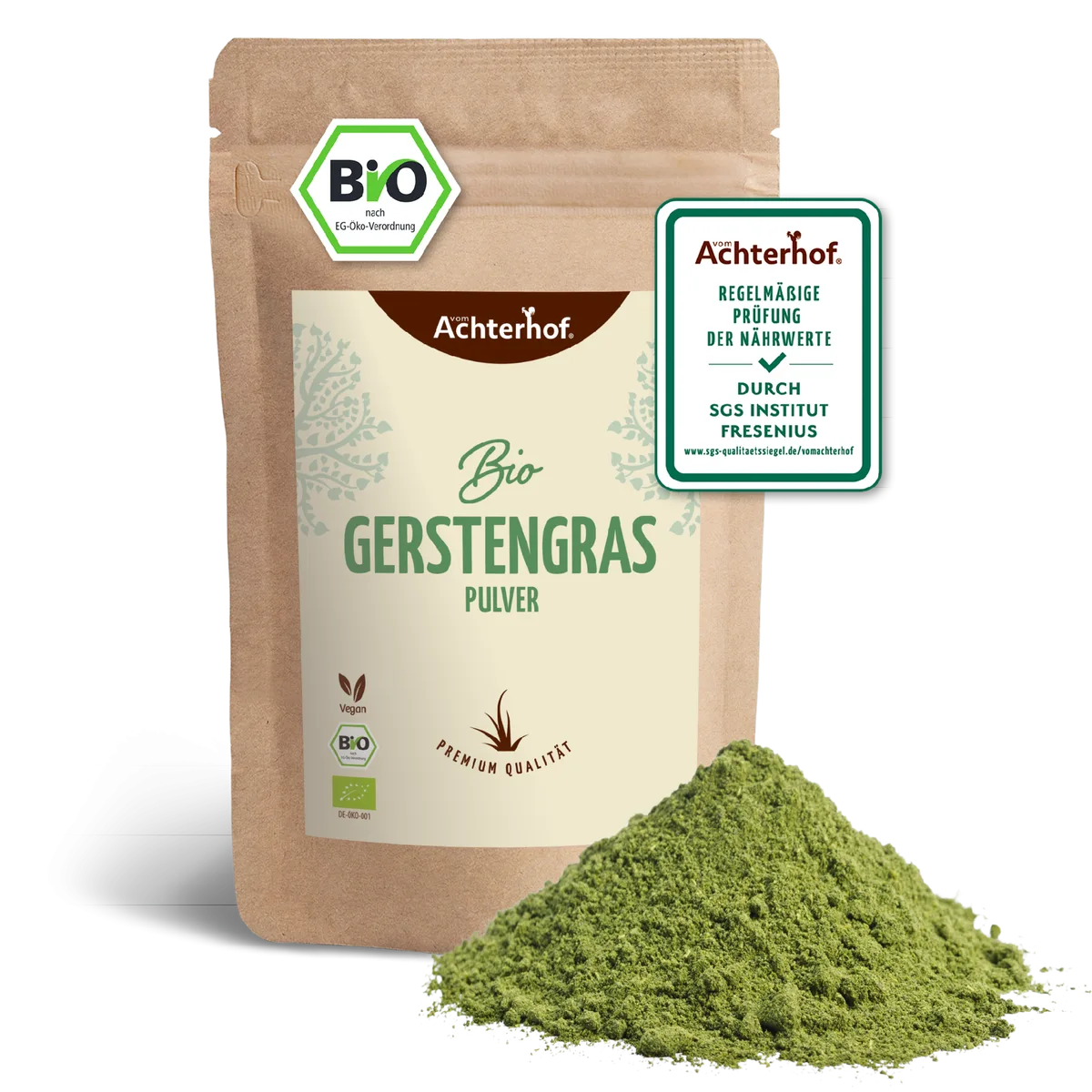 Bio Gerstengras Pulver (150g) – Bild 2