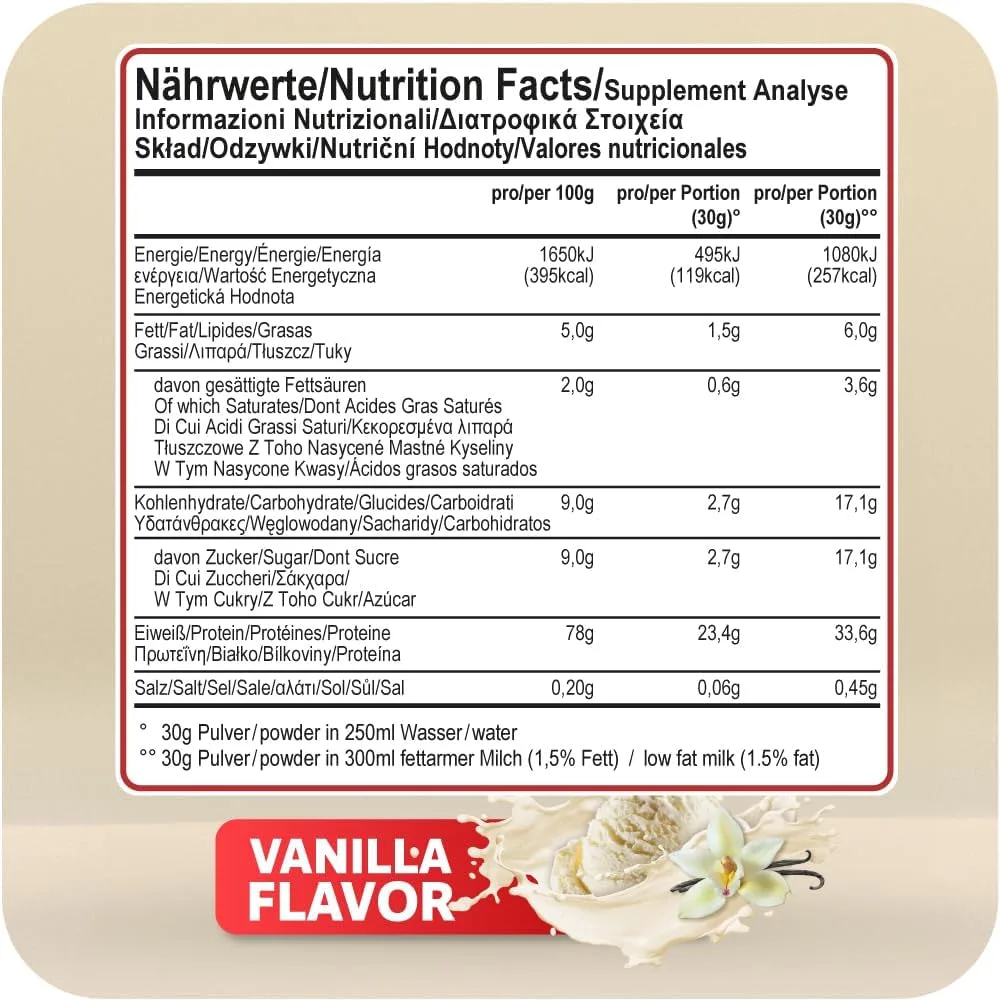 100% Whey Premium (2270g) Banana Split – Bild 3