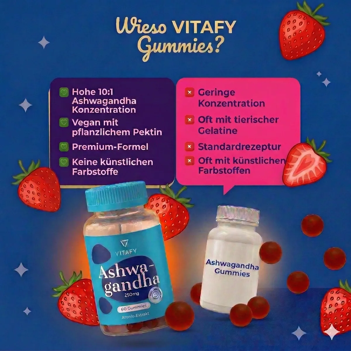 Ashwagandha (60 Gummies) – Bild 5