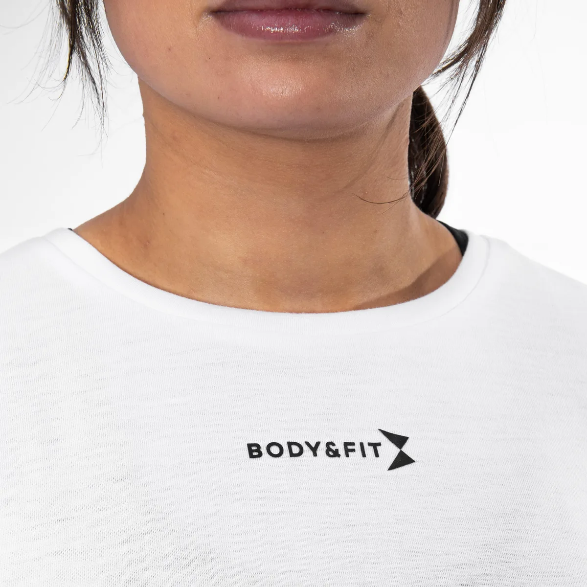 Essential casual T-shirt Wit / L – Bild 3