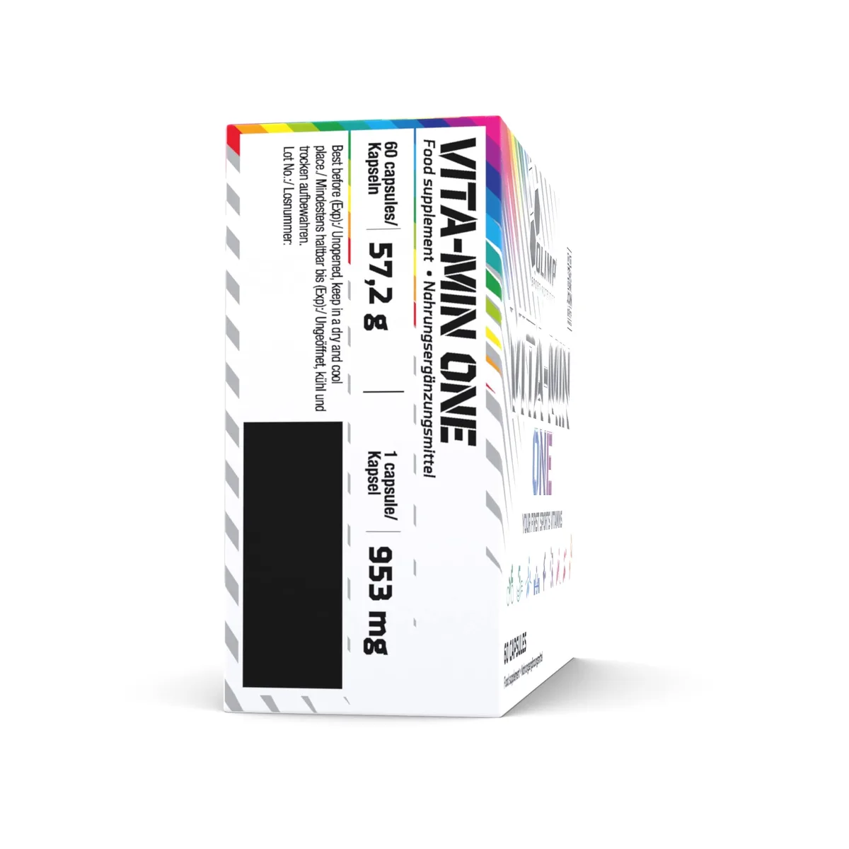 OLIMP SPORT NUTRITION OLIMP- Vita-Min One Caps. Ergänzt die tägliche Ernährung mit hochwertigen Vitaminen und Mineralien. (60 Kapseln), 60 Stück (1er Pack) – Bild 3