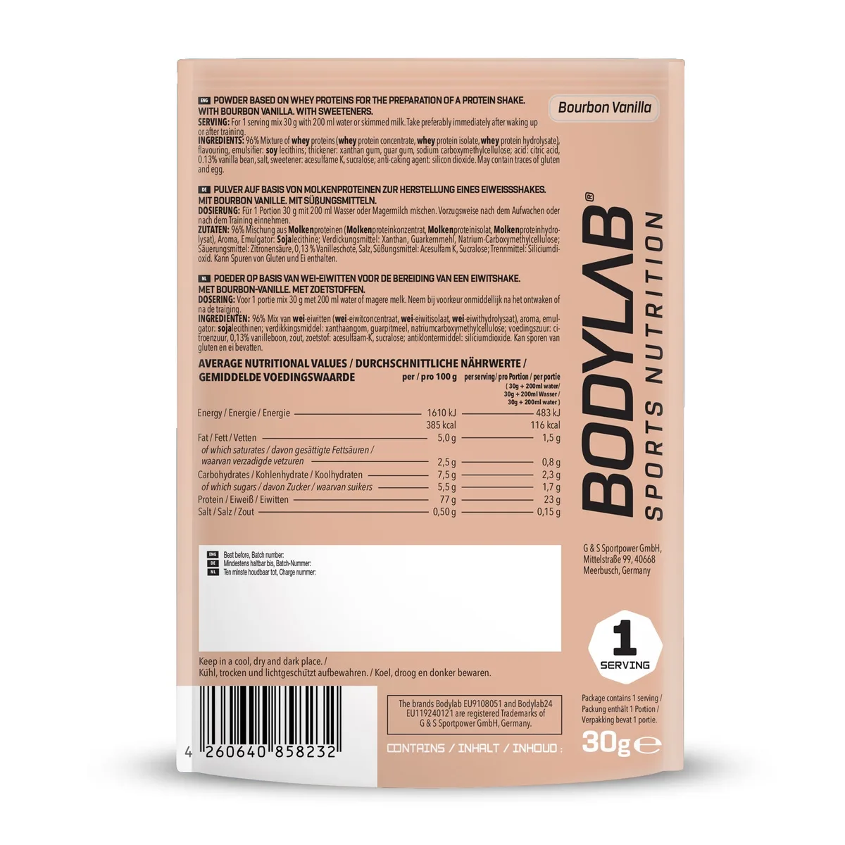 Whey Protein Probierboxen (8 Proben je 30g) Probierbox 1 (8x30g) – Bild 4
