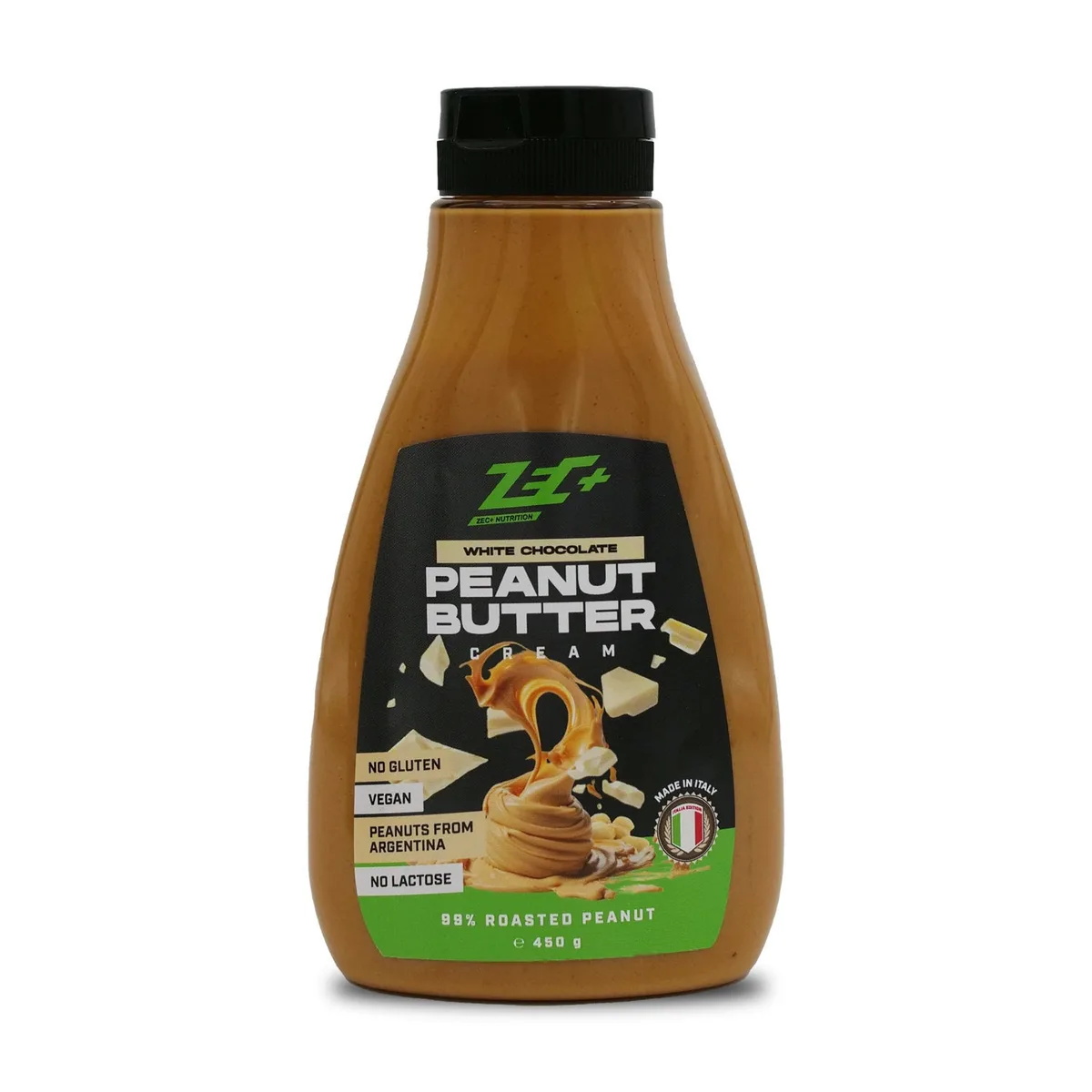 ZEC+ PEANUTBUTTER CREAM, 450g White Chocolate – Bild 3