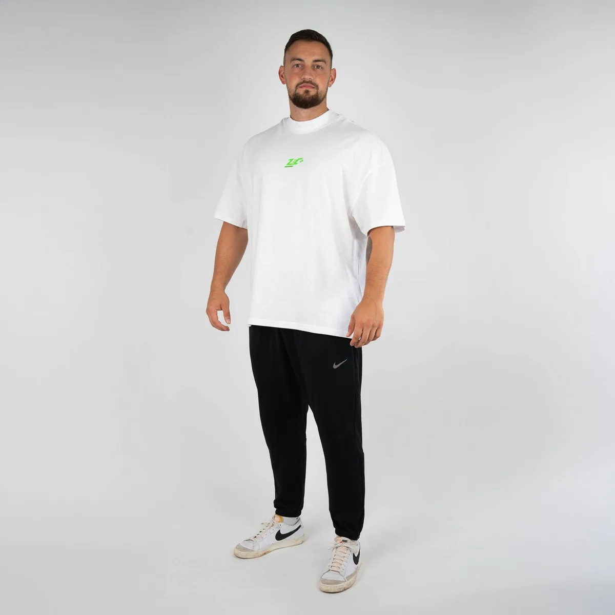 ZEC+ BASIC OVERSIZED T-SHIRT Weiß / M – Bild 8
