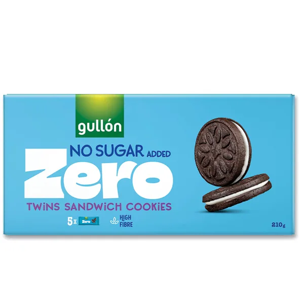 Gullón Zero Twins Sandwich Cookies ohne Zuckerzusatz
