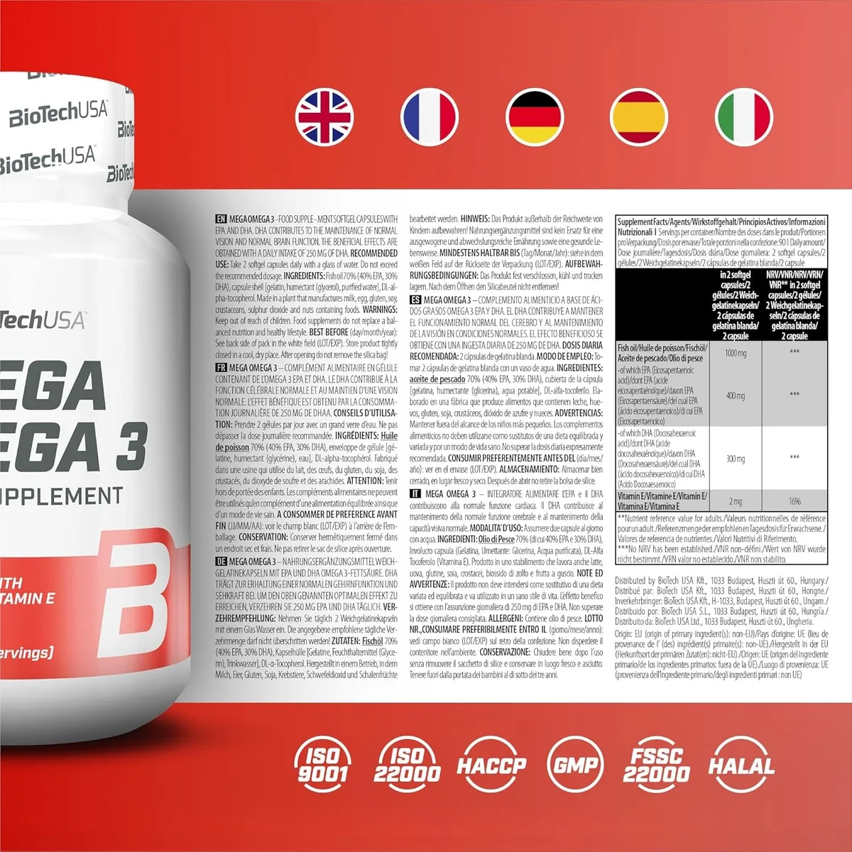 Mega Omega 3 (90 Kapseln) – Bild 6