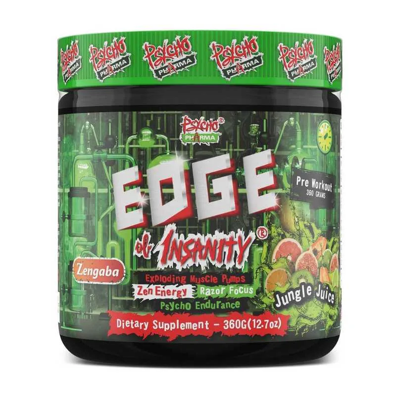 Psycho Pharma Edge of Insanity Pre-Workout, 350g Spiked Punch – Bild 3
