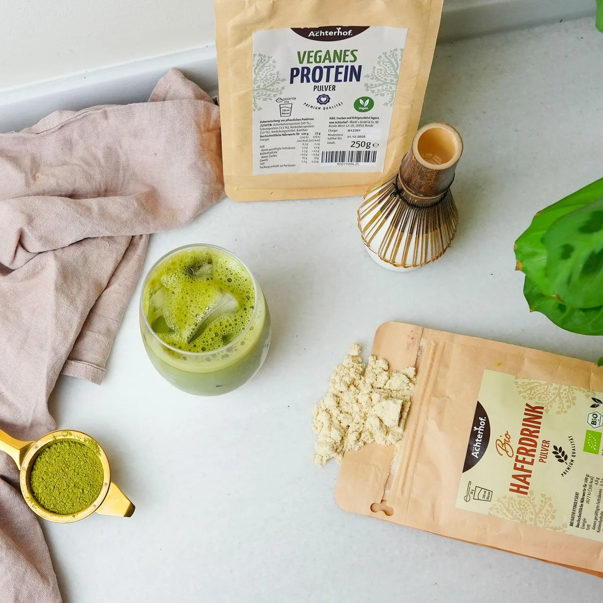 Protein Matcha Latte Set – Bild 3