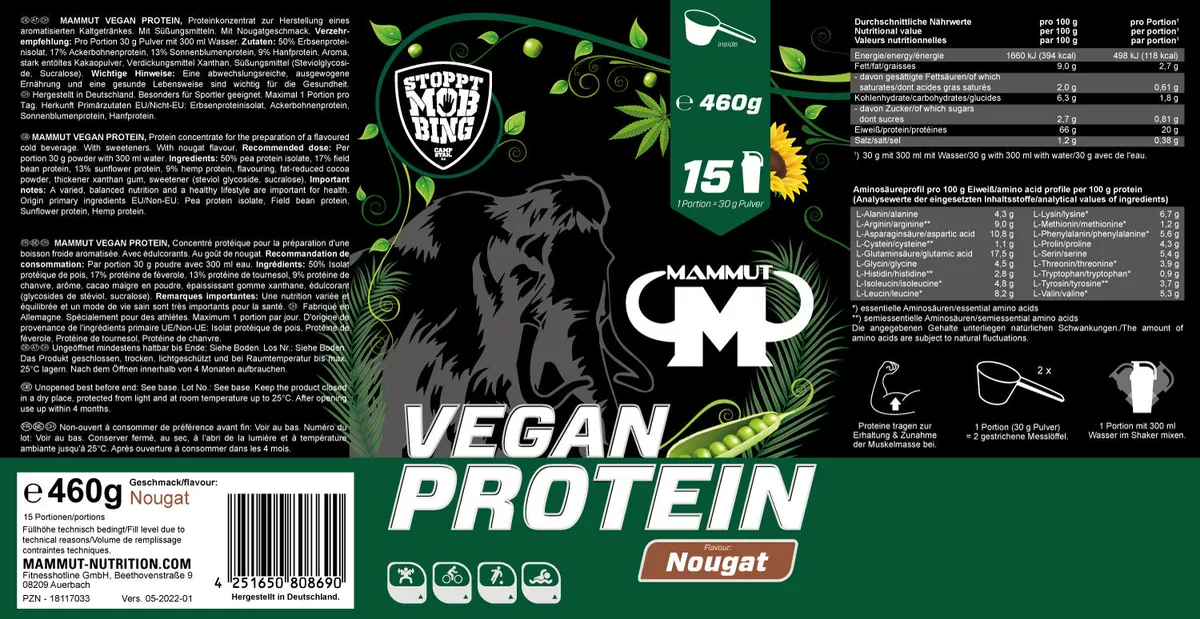 Vegan Protein (460g) Iced Coffee – Bild 3