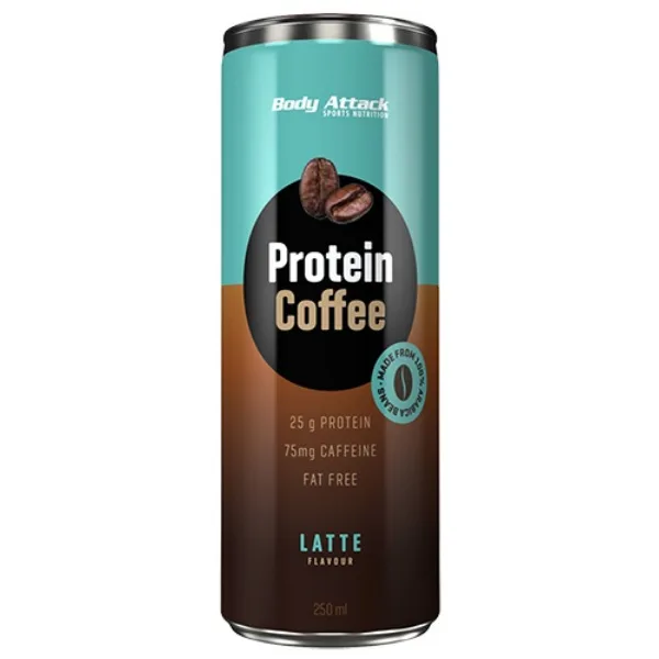Body Attack Protein Coffee, 250ml
