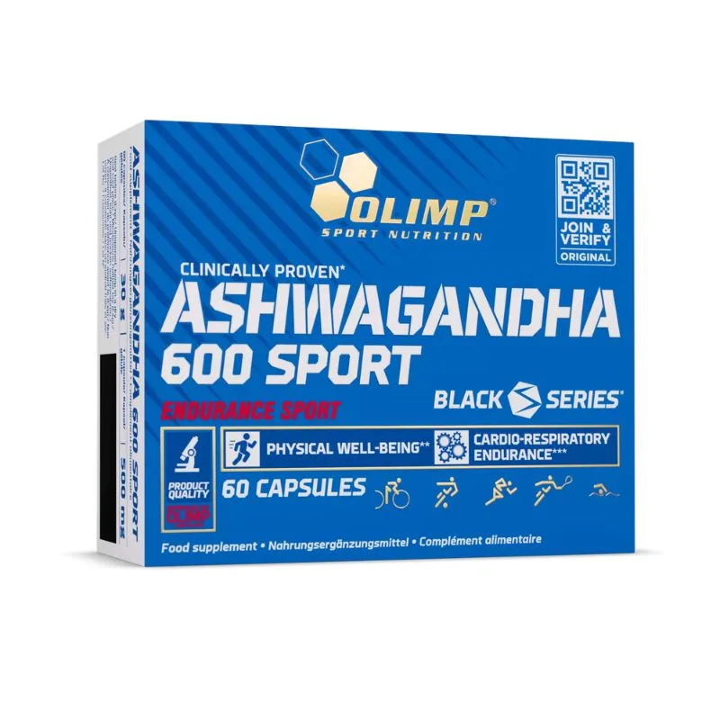 Olimp Ashwagandha 600 Sport 130 Kapseln – Bild 2