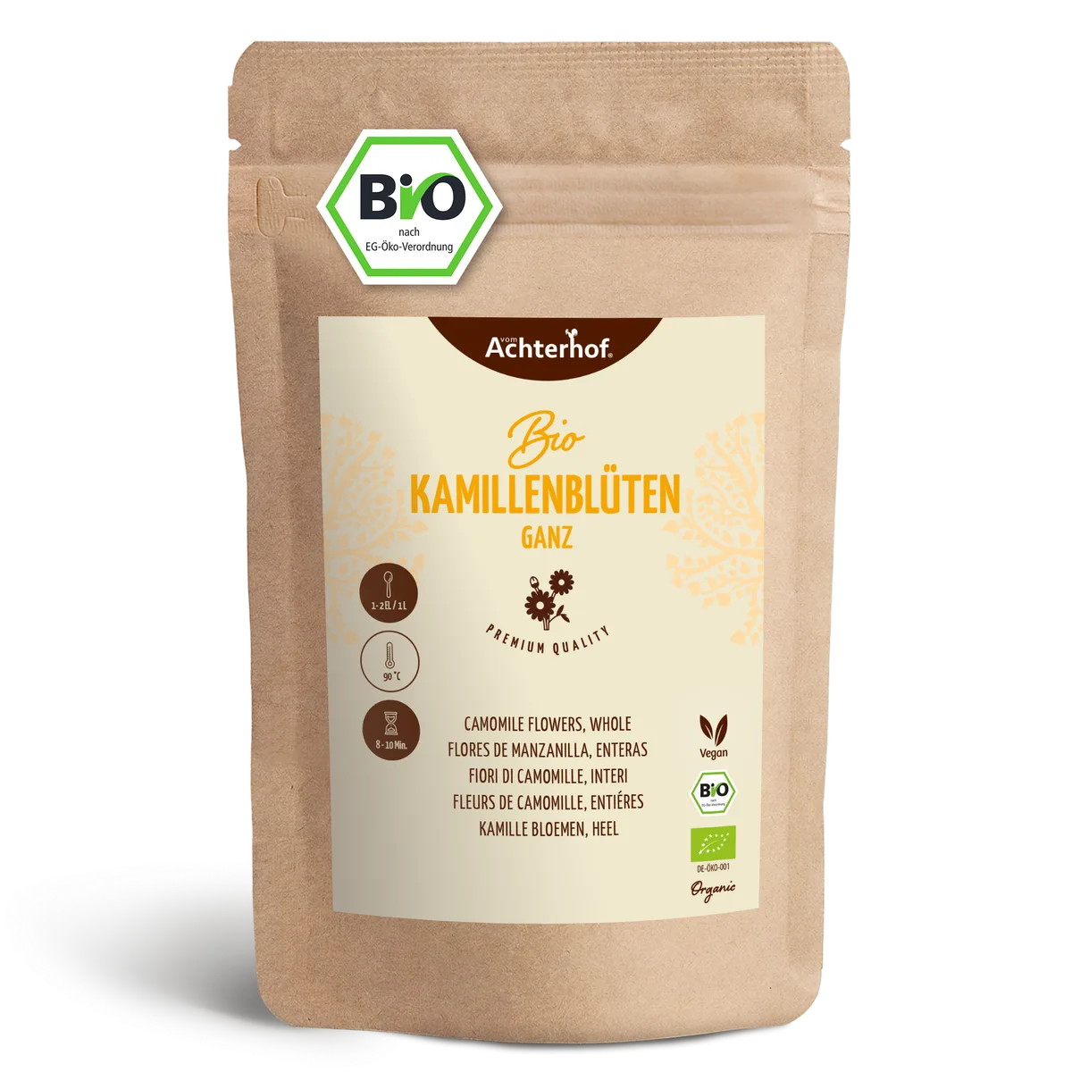 Kamillenblüten ganz Bio (1000g)