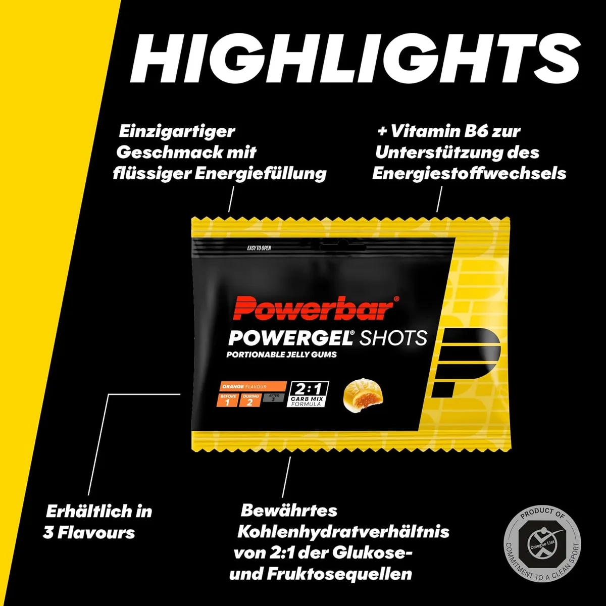Powergel Shots (24x60g) Raspberry – Bild 2